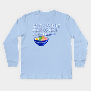 raMen Kids Long Sleeve T-Shirt